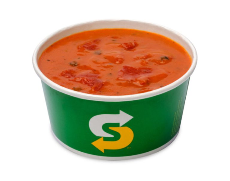 Tomato Soup Subway Singapore
