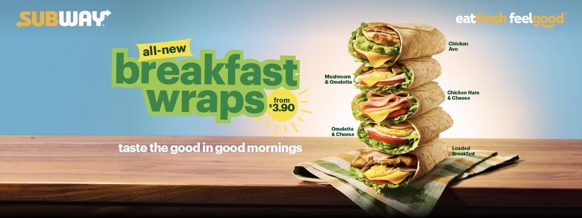 Subway SG - Breakfast Wrap_Banner - 1200px x 450px