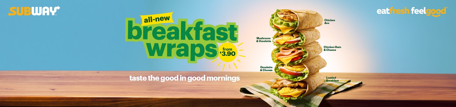 Subway SG - Breakfast Wrap_Banner - 1920px x 450px