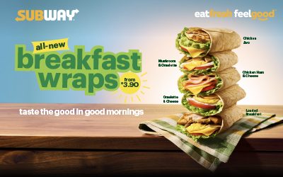 Subway SG - Breakfast Wrap_Banner - 400px x 250px