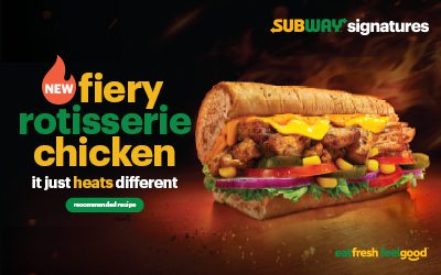 Subway SG - Fiery Chicken_Banner - 400px x 250px