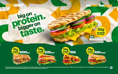 Subway SG - LTO Protein Menu 400x250